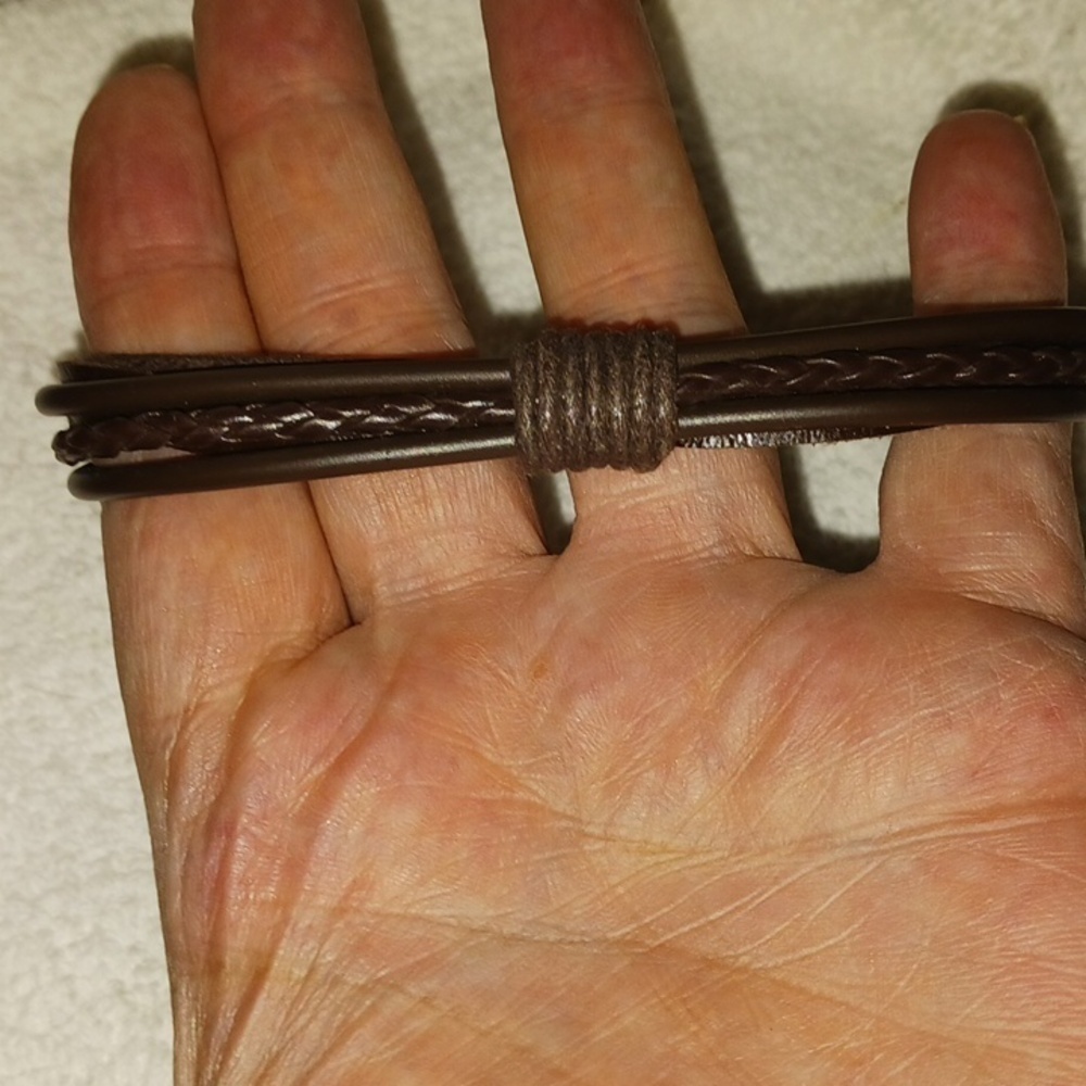 Handmade Leather Unisex Bracelet